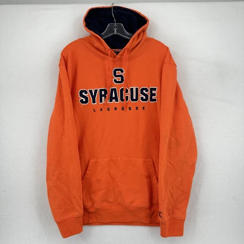 Syracuse Orange Lacrosse Colosseum Hoodie Sweatshirt Size Large Cover