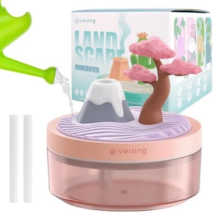 Mini Portable Desktop Humidifiers for Bedroom,Small Humidifier with Cherry Tr... - Picture 1 of 8