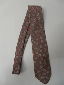Rooster 56 X 3 Size Red Paisley Men's Tie - Picture 1 of 8