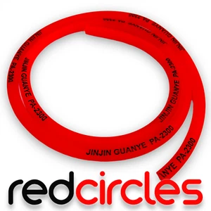 1m RED PIT BIKE FUEL HOSE / PETROL PIPE 140cc 150cc 160cc PITBIKE - Picture 1 of 2