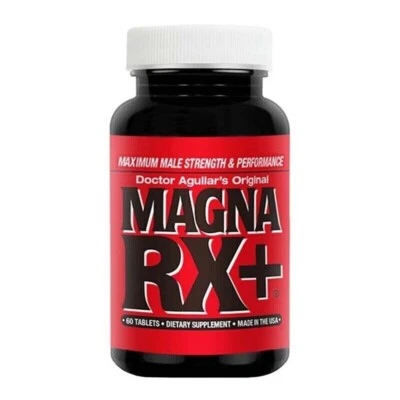 Magna RX+ Máxima Mejora Sexual Masculina Doctor Aguilars Original, 60 Comprimidos Foto 1 de 4