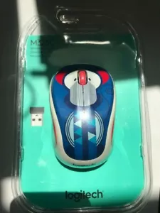 Logitech M325c Wireless Optical Mouse Marc Monkey red/blue/white - Picture 1 of 3