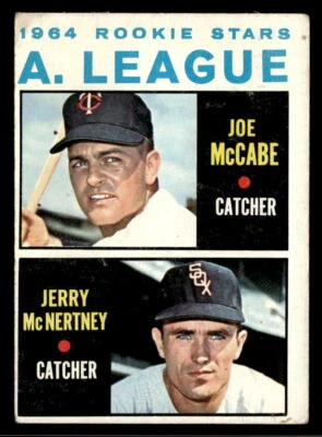 1964 Topps #564 Rookie Stars (Joe McCabe / Jerry McNertney) High # SP - Image 1 of 2