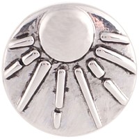 1 PC 18MM Mom White Rhinestone Silver Charm for Snap Jewelry KC9613 CC2216