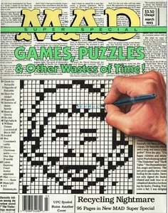 Juegos, rompecabezas Mad Magazine Super Special, marzo de 1993 ~ bueno - Imagen 1 de 8