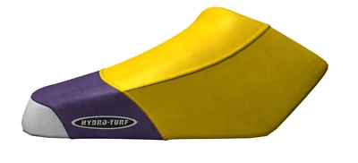 Cubierta de asiento Hydro-Turf Yamaha WaveRaider 700/760/1100 amarillo/blanco/púrpura Em Foto 1 de 4