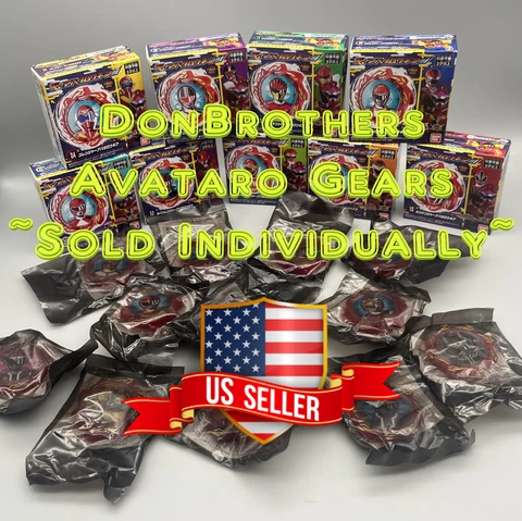 Bandai Avataro Sentai DonBrothers GP SG Gear -Gears Sold Individually- MINT! Cover