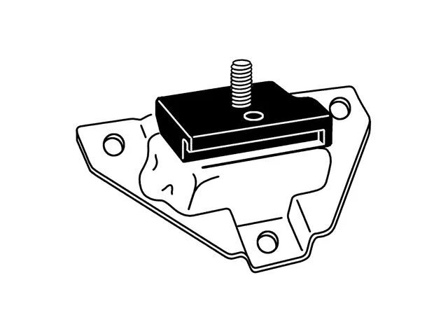 Front Left Engine Mount For 1965-1974 Ford F100 1966 1968 1971 1972 1967 QT865FR - Image 1 of 1