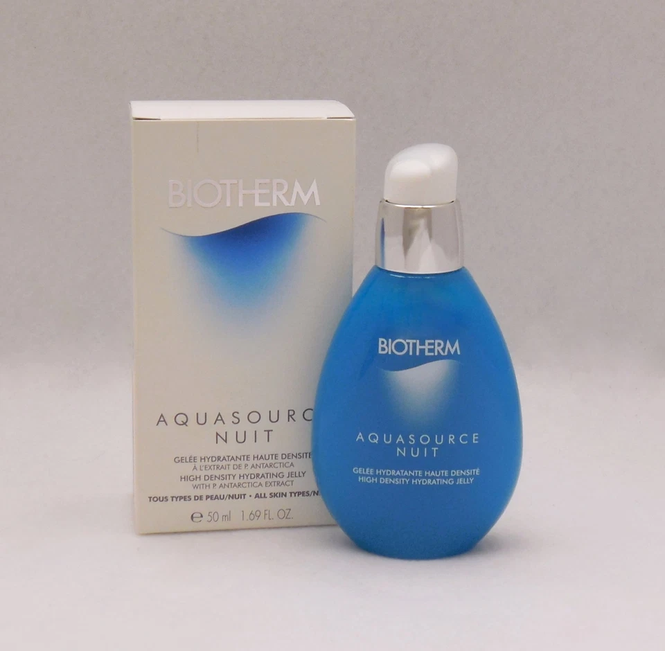 BIOTHERM AQUASOURCE NUIT HIGH DENSITY HYDRATING JELLY (ALL SKIN TYPES) 50ML - Image 1 of 1
