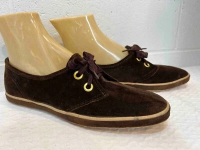 Talla 8 N (Delgado) Nuevo de Colección KEDS Marrón Saltamontes Zapato Terciopelo Terciopelo Zapatilla Oxford Foto 1 de 4