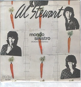 AL STEWART 7"PS Spain 1980 Mondo sinistro - Picture 1 of 1