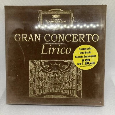 Gran Concerto Lirico  5 CD 90 Arie Nuovo Sigillato - Immagine 1 di 4