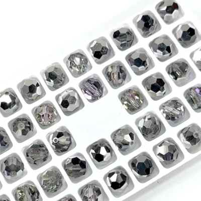 Preciosa Genuino Checo Redondo MC Cristal Facetado Vitrail Cuentas de Luz 4mm a 10mm Foto 1 de 4