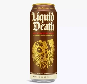 Liquid Death - Hot Fudge Sundae LIMITED EDITION Sparkling Water - 1 Can - Picture 1 of 3