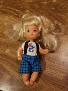 Vintage 1976 Mattel Barbie Doll Baby Kelly Toddler Blonde - Picture 1 of 4