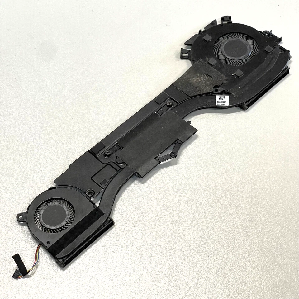 OEM Lenovo Yoga C940-14IIL GPU CPU Heatsink Fan Assembly 5H40S19974 AT1ED001VV0 - Image 1 of 4