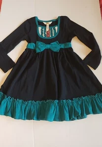 Matilda Jane dress 4 girl Sense of Wonder Once upon a time black long sleeve - Picture 1 of 9