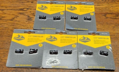 Capstone Kent Cadena Bicicleta Eslabones Maestros Conectores 3/32" Lote de 5 Paquetes 65303 Foto 1 de 4