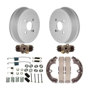 Rear Coat Brake Drum Shoe Spring Cylinder Kit 6Pc For Toyota Corolla Prizm Geo - Picture 1 of 9