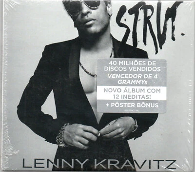 Lenny Kravitz CD Strut Made In Brazil Sealed w/ Sticker Foto 1 de 2