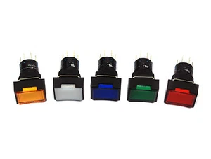 1pc DECA Socket Illuminated Push button Switch C1S02-T51 DPST Momentary 24V Lamp - Picture 1 of 5