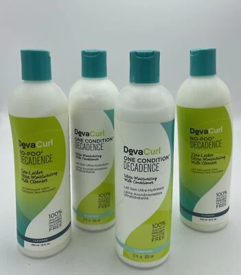 2 Of Each DevaCurl Cleanse And Condition Decadence 12 oz Ea Duo Pair Set - Image 1 of 2