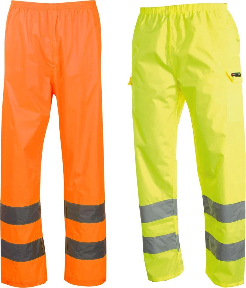PANTALONE ALTA VISIBILITA' ANTIPIOGGIA IMPERMEABILE PAYPER HURRICANE PANTS - Immagine 1 di 1
