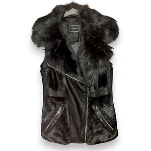 Guess Kunstfell Pleather Damen Weste XS - Bild 1 von 6
