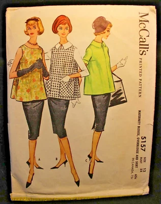 Vintage - McCall's Printed Pattern #5157 - Size 12 - 1950'S Maternity - Image 1 of 3