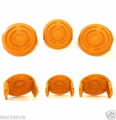 3Pcs WORX Spool Cap Cover WA6531 Cordless trimmer Edger Worx WG151 WG150 WG165 - Image 1 of 4