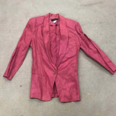 Harris Wallace Pink Jacket Womens Size Small Made in USA - Image 1 of 4