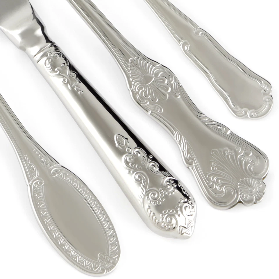 Talheres Wallace HOTEL LUX aço inoxidável multi motivo 18/10 brilhante ESCOLHA - Imagem 1 de 1