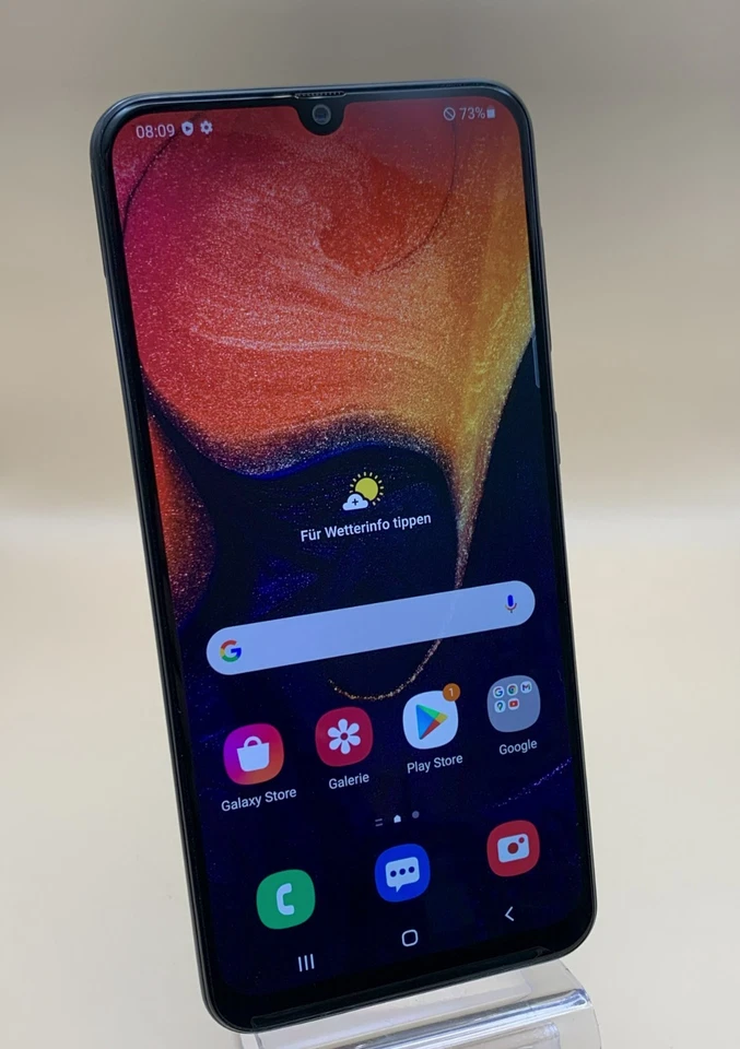 Samsung Galaxy A50 Dual SIM Schwarz 128 GB Smartphone Ohne Simlock Android LTE - Bild 1 von 1