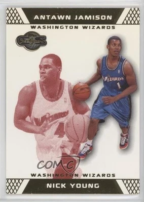 2007-08 Topps Co-Signers Gold Red /109 Nick Young Antawn Jamison #51 Rookie RC - Image 1 of 2
