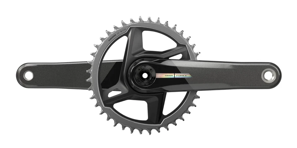 SRAM Force 1 AXS D2 DUB 1x 12 Spd 44T Carbon Gravel Bike Crankset 175mm Unicorn - Image 1 of 1