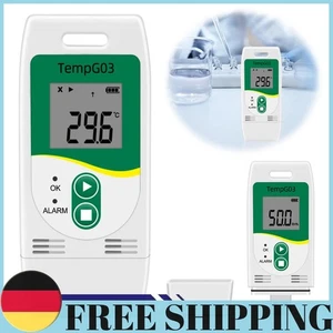 Registrador de datos de temperatura y humedad USB registrador digital de datos de temperatura capacidad 32000 - Imagen 1 de 12