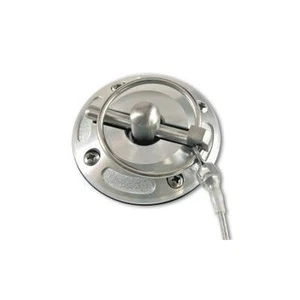 Drake Muscle Cars 5R3Z-6316892-K Kit de pasadores de capó Billet aluminio/acero inoxidable - Imagen 1 de 5