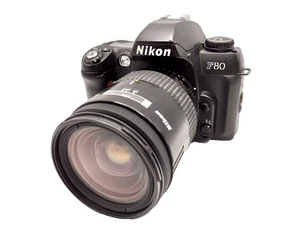 Nikon N80 F80 SLR Film Camera & Nikkor 28-85mm Lens F3.5-4.5 AF PARTS/REPAIR DDP - Picture 1 of 22