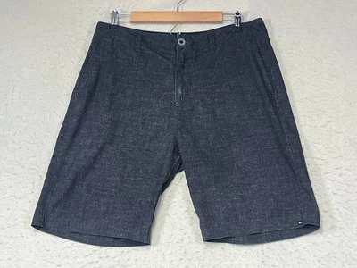 Pantalones cortos chinos Quiksilver negros para hombre talla 33 Foto 1 de 4