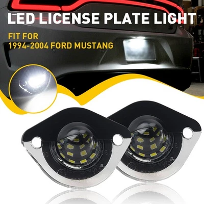 For 1994-2004Ford Mustang LED License AUXITO Light Plate Assembly Bright Super - Image 1 of 4