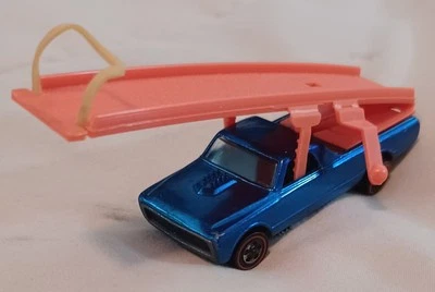 Redline Hot Wheel 1970 - Sky Show Fleetside - azul Foto 1 de 4