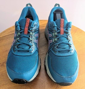 Asics Women's Size 11 Gel-Venture 8 Trail Running Shoes Teal Pink 1012A708 - Picture 1 of 14