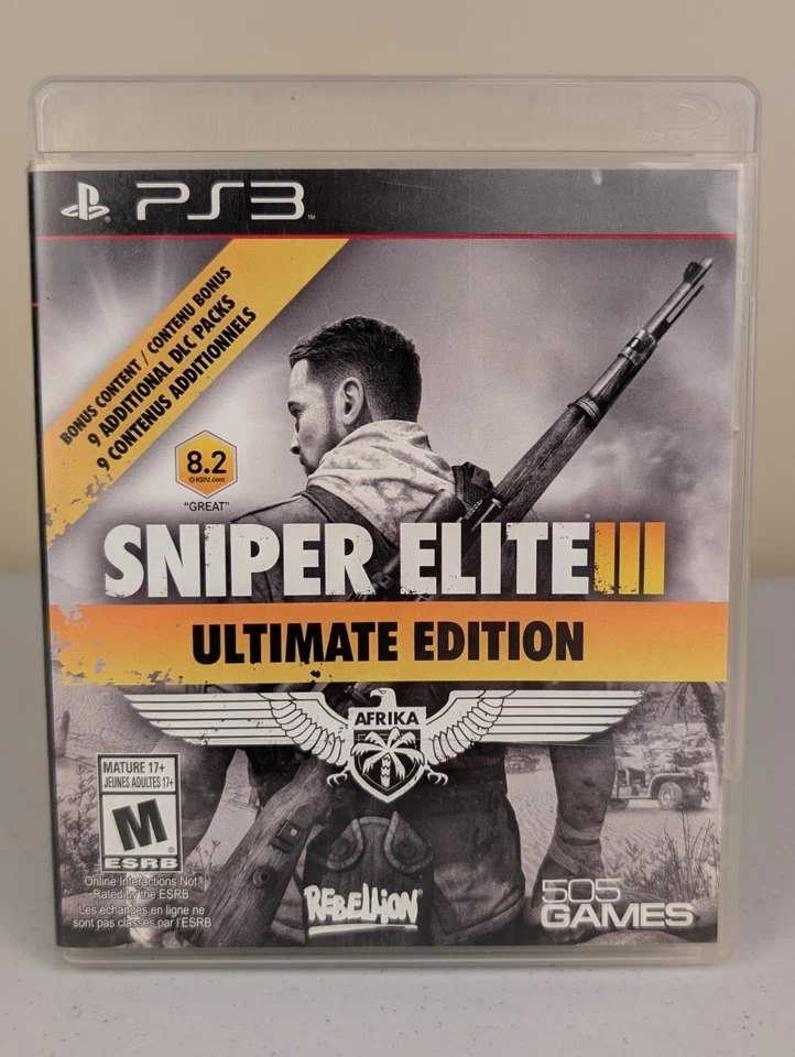 Sniper Elite III: Ultimate Edition (PlayStation 3 PS3)➡️CIB Complete - Tested 🎮 - Image 1 of 4