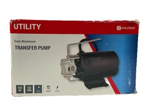 Bomba de transferencia Utilitech 1/12 HP acero inoxidable utilitaria 115V 50AC-110N - Imagen 1 de 9