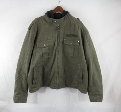 Chaqueta de motocicleta Harley-Davidson Road Warrior 3 en 1 de lona talla 2XL #B730 Foto 1 de 4