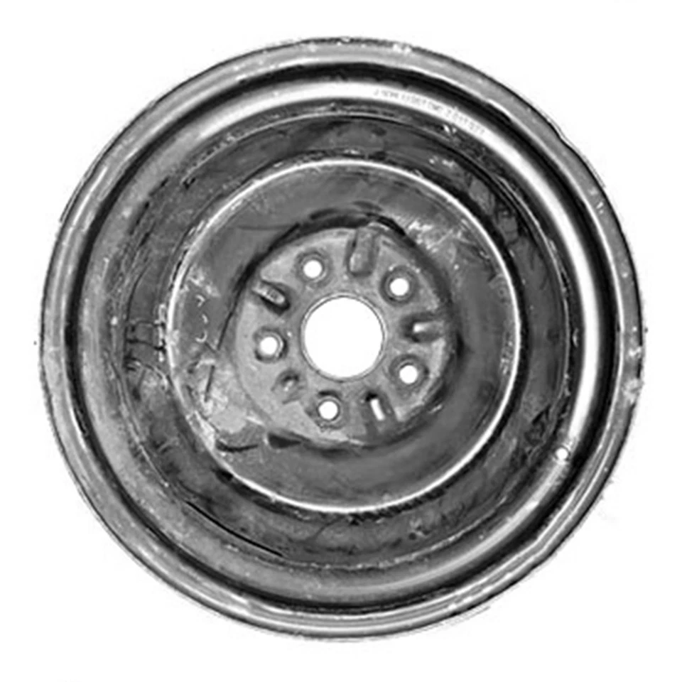 16x6 4 Slot Refurbished Steel Wheel Painted Black 560-69385 - Image 1 of 1