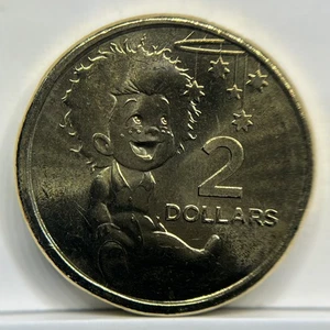 2022 Two Dollar $2 Coin - Unc Ex Baby Mint Set - Scarce Elizabeth II - Imagen 1 de 2