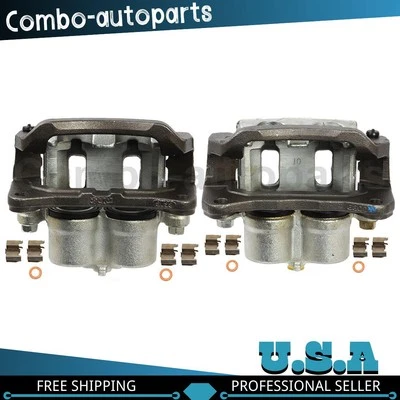 Pinza de freno de disco delantera izquierda derecha 2 piezas para Ford Edge 2011-2014 Foto 1 de 4