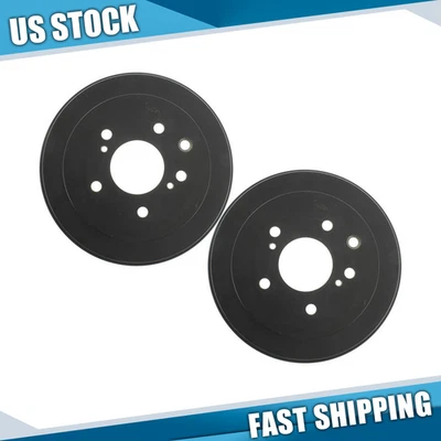 2 Rear Brake Drum Fits 2015-2018 Chevrolet City Express 2013-2019 Nissan NV200 - Image 1 of 4