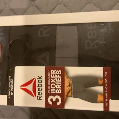 Men'S Underwear Tech Comfort Long Length Boxer Brief Underwear, 9 Inch, 3 Pack - Image 1 of 4